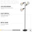 Grisham 165cm Traditional Floor Lamp-321222207
