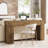 55.12'' Console Table With Drawers And LED Light-663281786