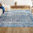 Misha Filigree Cream/Blue Rug-1633247138