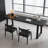 Modern Rectangular Solid Pine Wood Writing Desk