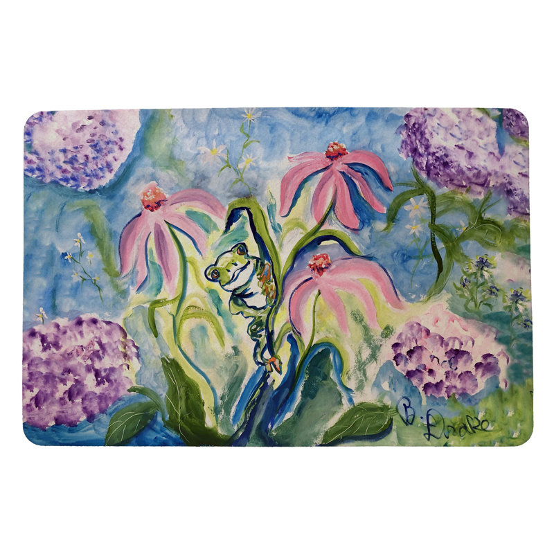 Tapis d'entrée / extérieur antidérapant Ruhenstroth, L 30 po x L 50 po