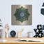 Art mural en métal luxueux «Mandala 2» par Stellar Design Studio, 12 po x 12 po-101674006