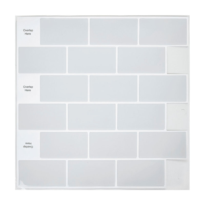30cm x 30cm Wallpaper Tile, Grey