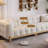 style modern simple straight row cloud sofa-102588503-102588501