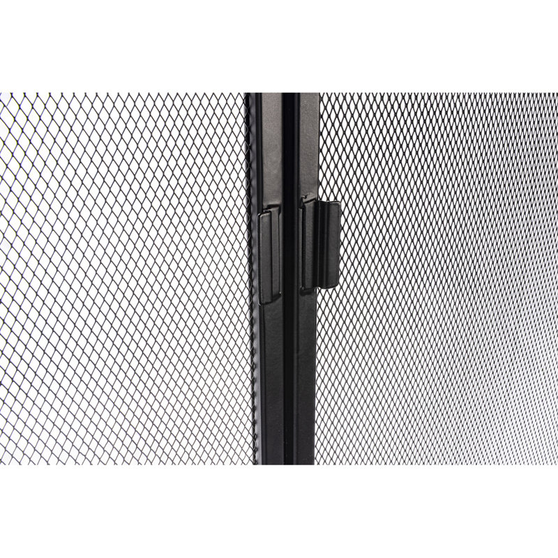 Porte vitrée de style armoire en or mat Chadwick, Or mat, H 33 po x l 43,5 po x P 1 po