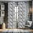 Abstract Geometric Semi-Sheer Rod Pocket Sliding Panel-45075480