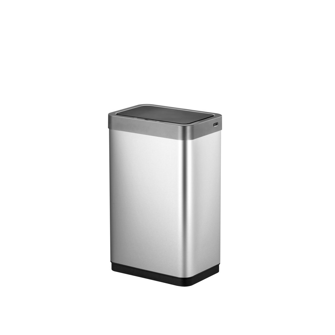 EKO Mirage X Large Sensor Bin, Touchless Automatic Rubbish Bin, Perfect for Kitchen & Home, Stainless Steel, 45 Litre - Image 2