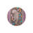 Purple Black Themed Tiger Patterned Creative Modern Decorative Carpet-1480402423