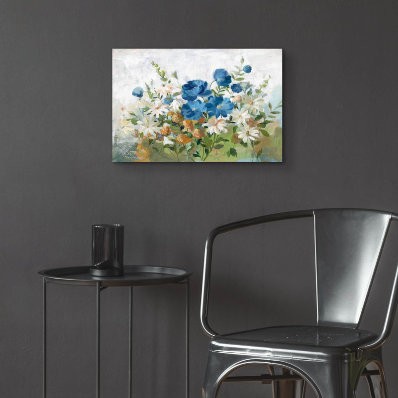 «Wild Hillside» par Danhui Nai, art mural en verre acrylique, H 16 po x l 24 po x P 0,2 po