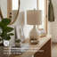 Lampe de table blanc cassé 21,5 po Prysilla