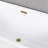 Kingston Brass Aqua Eden 67-Inch Acrylic Oval Double Ended Freestanding Tub With Drain-104561650