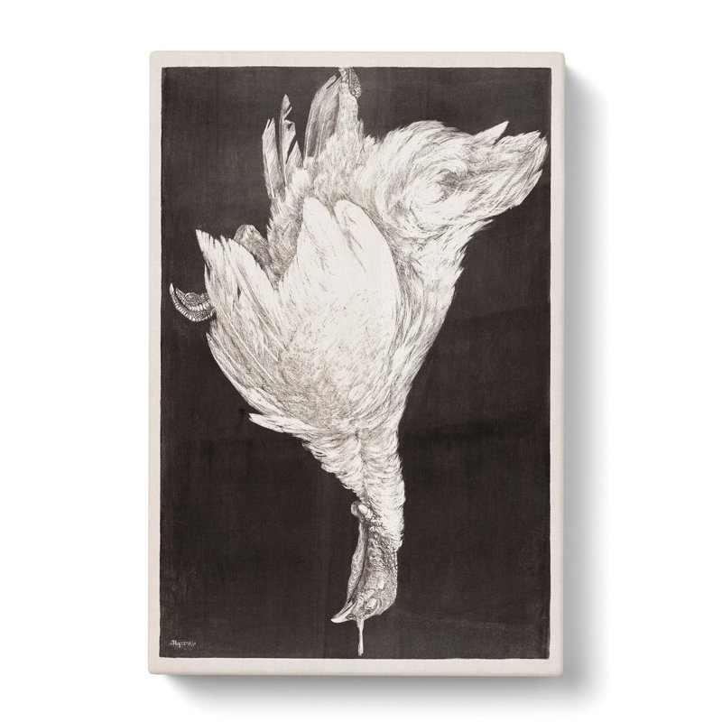 Dead Chicken by Theo Van Hoytema - Wrapped Canvas Painting, 50cm H x 35cm W x 3cm D