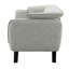 Causeuse Boucle gris clair-1236641268