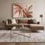 Gradient abstrait 76, toile beige-120549612