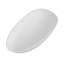 Baignoire autoportante de 59 po à surface solide, baignoire de luxe autoportante en résine de pierre avec trop-plein et bonde escamotable pour salle de bain contemporaine, blanc mat GF-25S02-59MW-126754381