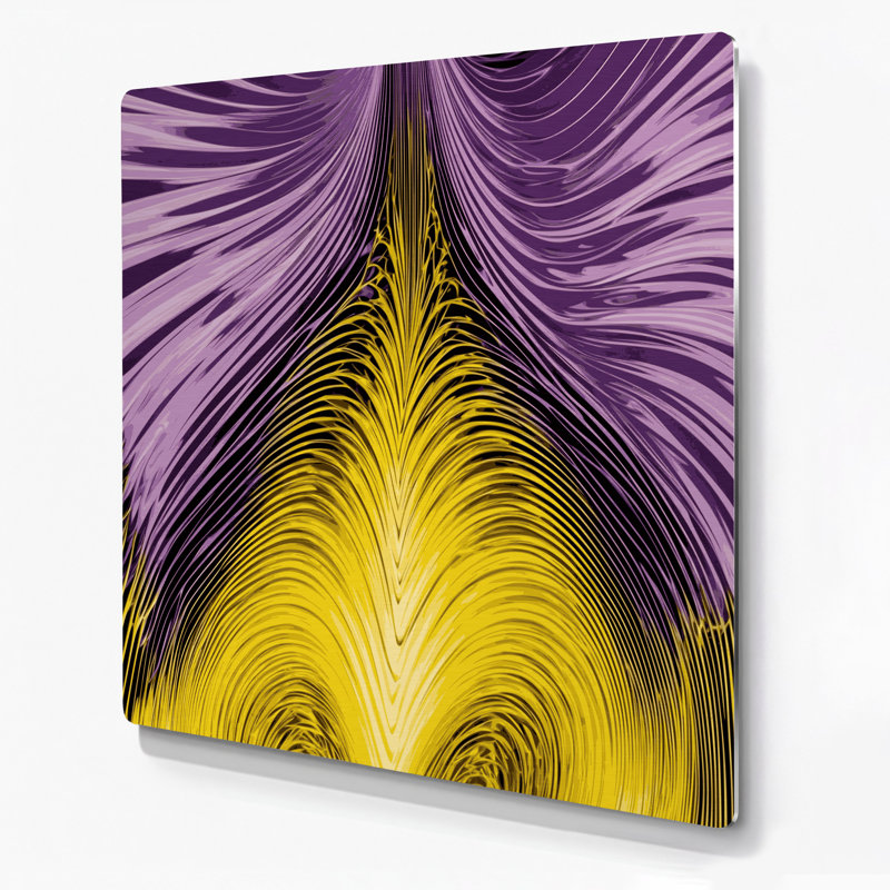 Art mural Op mauve 63, H 384 po x l 384 po x P 0,05 po