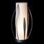 Lampe de table cylindrique Dahlia - abat-jour en verre givré opale-1876578085