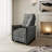 Modern Chenille Recliners With Adjustable Features For Home Theater