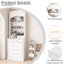 Grand bahut autoportant avec plateau en faux marbre-440596200-440596201