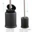 Brosse de toilette sur pied et porte-14,75 in. h-40641265