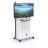 MooreCo Media Space Mobile Flat Panel TV Floor Stand Mount