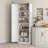 Freestanding Kitchen Pantry with Adjustable Shelves