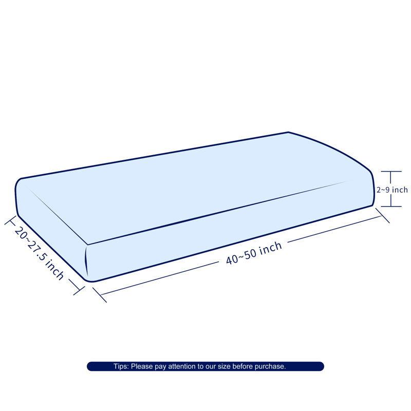 Box Cushion Loveseat Slipcover, Chocolate