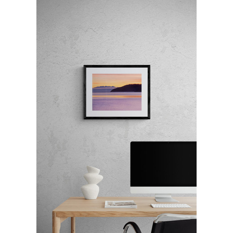 San Juan Isl Abstract Print by Bruce Heinemann
