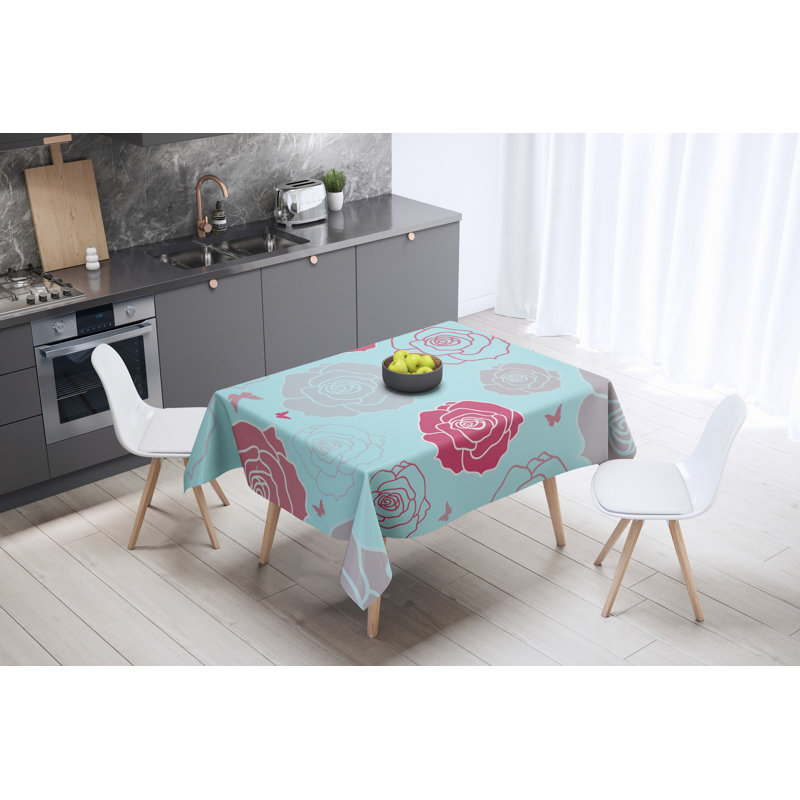 East Urban Home kitchen decoration, tablecloth, 140 x 160cm - Designed and made in Turkey