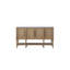 Ensemble de salle à manger extensible avec chaises rembourrées et buffet Hargis