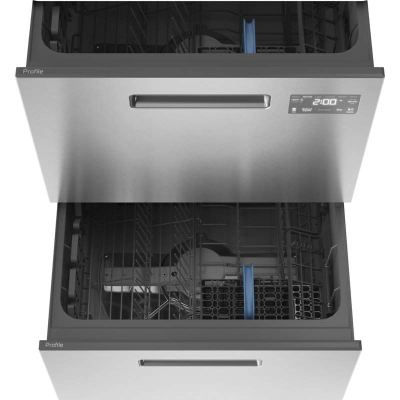 GE Profile Dishwasher Double Drawer