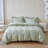 100% Organic Cotton Duvet Cover Ruffle Set-110204753-110204756