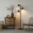 Jacob 64" Modern 3-Light Adjustable LED Floor Lamp with Black Finish and Metal Cone Shades, Bulbs Included-62954050