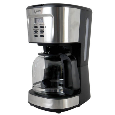 1.5L Digital Coffee Maker Stainless Steel