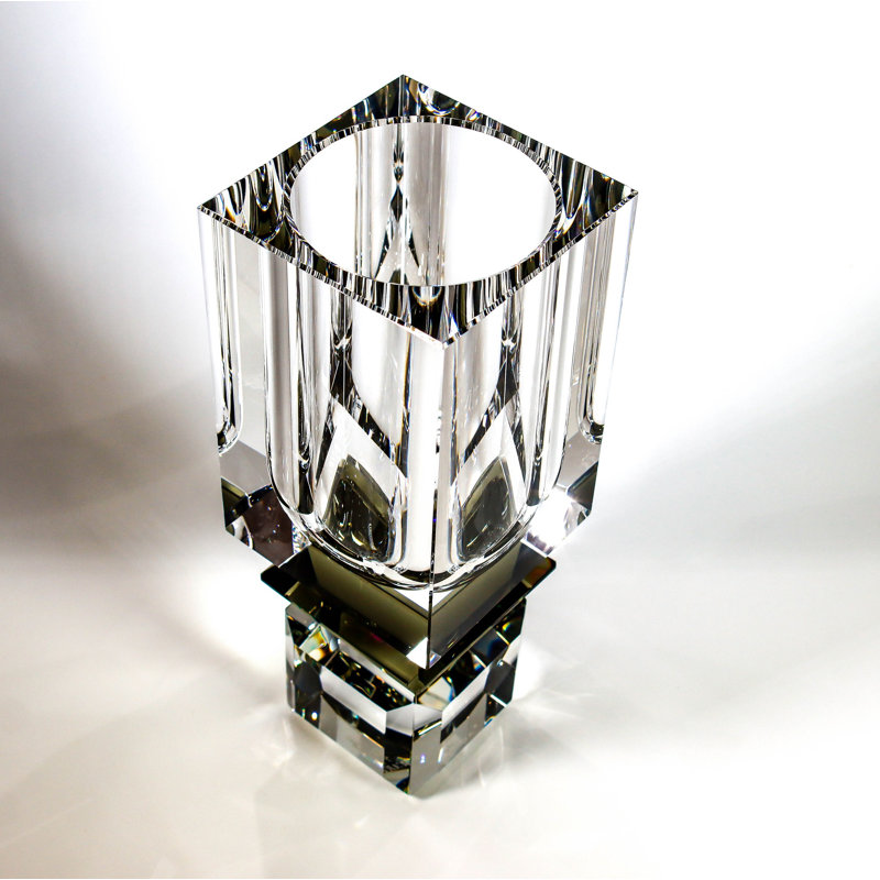 Crystal and Glass Table Vase