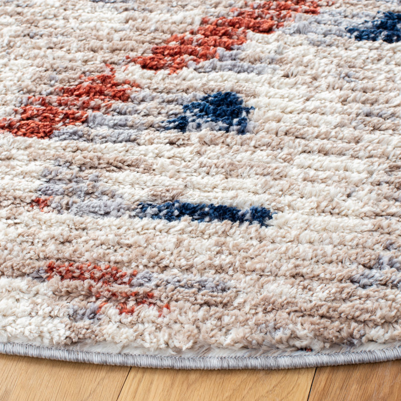 Morocco Performance Southwestern Rug, Round 6'7"