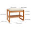 Banc de rangement pour chaussures 3 paires