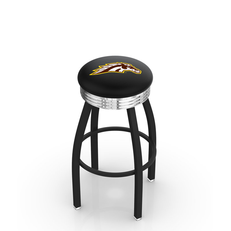 Tabouret de bar Logo Series, Tabouret de comptoir (siège d'une hauteur de 25 p, Chrome soudé solide