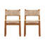 Chaises de patio Hapeville Boho Coastal-124178224