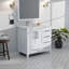 Ensemble de meuble-lavabo, robinet gauche et robinet Miroirs-50884678