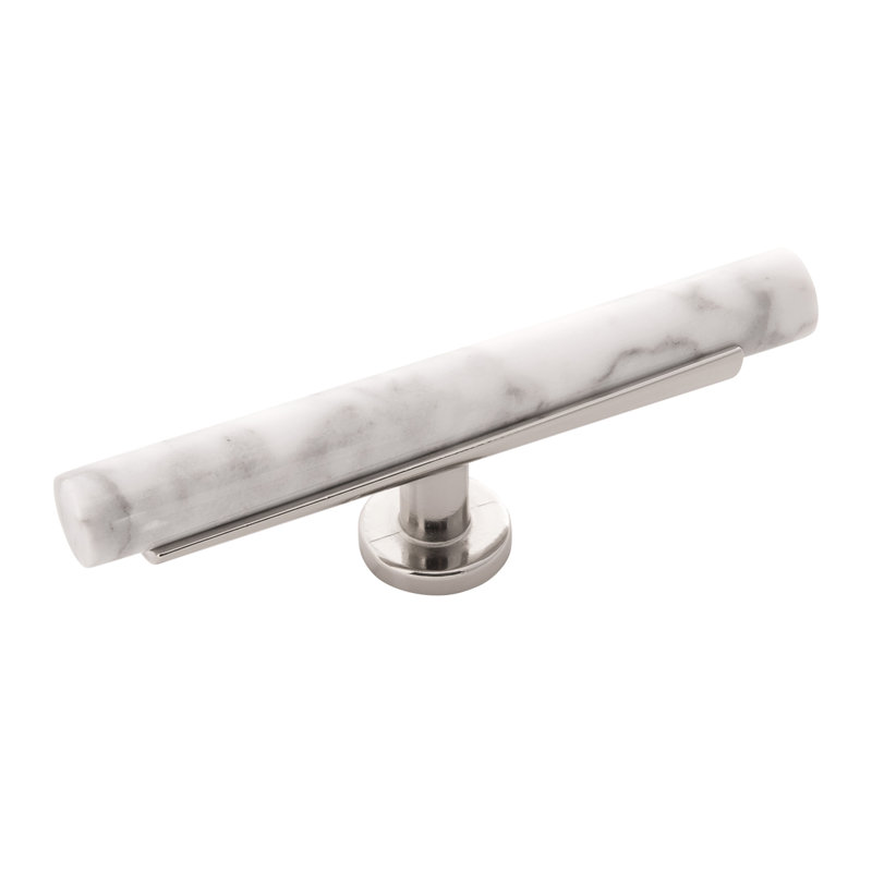 Firenze Bar Knob, Polished Nickel