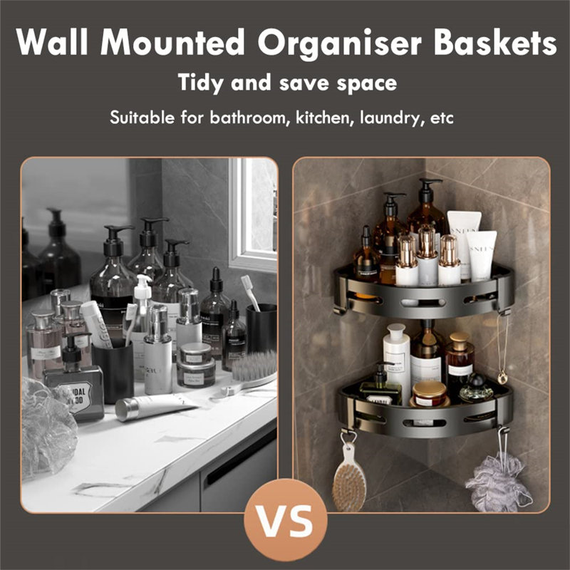 Arrighetto Wall Shower Caddy