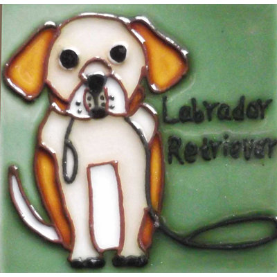 Dog Tile Magnet