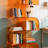 Orange Acrylic Creative Bookcase-1521559231