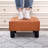 Small Foot Stool Ottoman, Faux Leather Footstool Ottoman Foot Rest for Couch, Rectangle Footstools and Ottomans Small for Living Room, Entryway and Bedroom-118374245