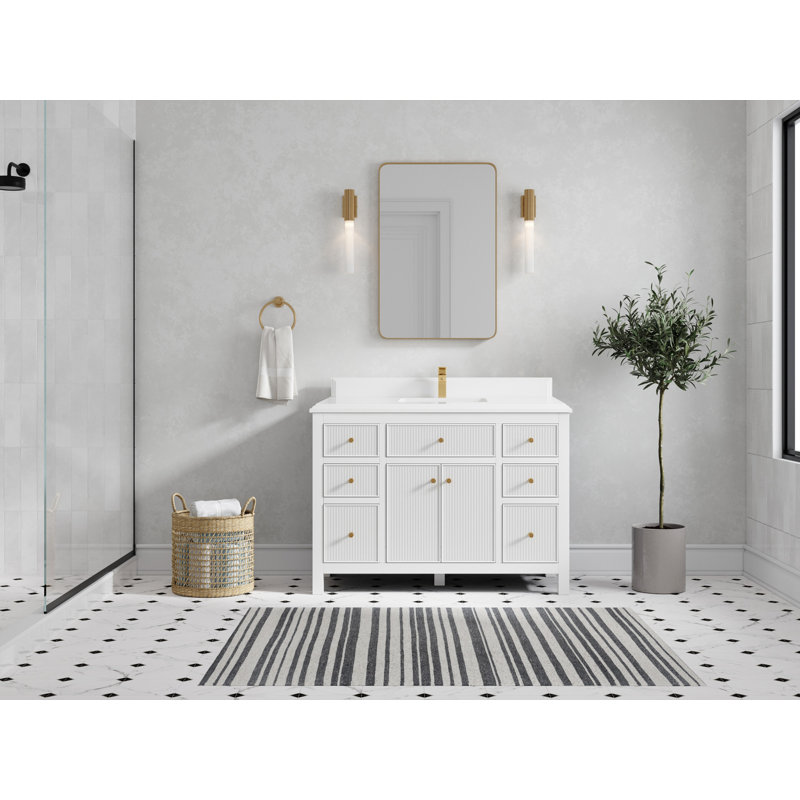 Ensemble de meuble-lavabo simple 48 po
