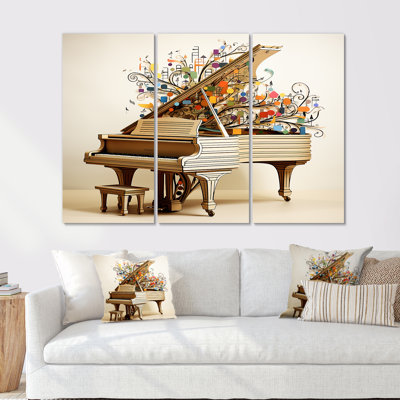 Jolley - ensemble d'art mural piano