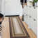 Machine Washable Rug for Living Room Braided Print Non-Slip Area Rug Stain Resistant Carpet for Dining Room Bedroom Nursery Office