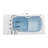 Ella Wheelchair Transfer 30"x52" Acrylic Hydro Massage Walk-In Bathtub with Right Outward Swing Door, Heated Seat, 5 Piece Fast Fill Faucet, 2" Dual Drain-82159825