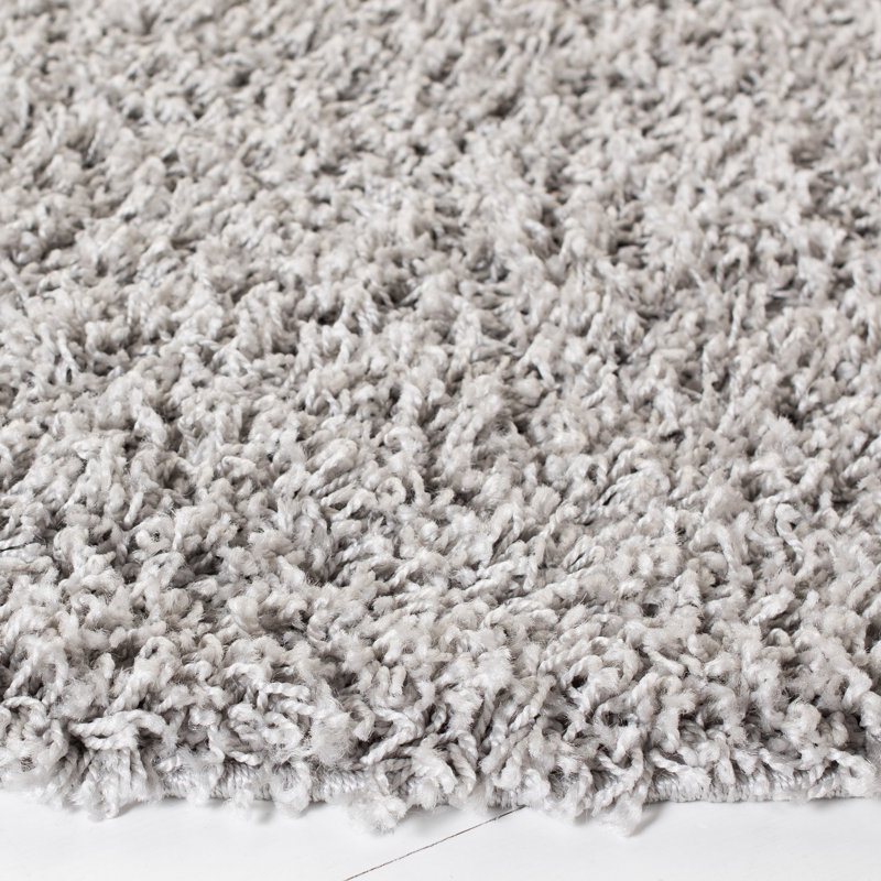 Lodoga Shag Performance Solid Color Rug, Square 6'7"